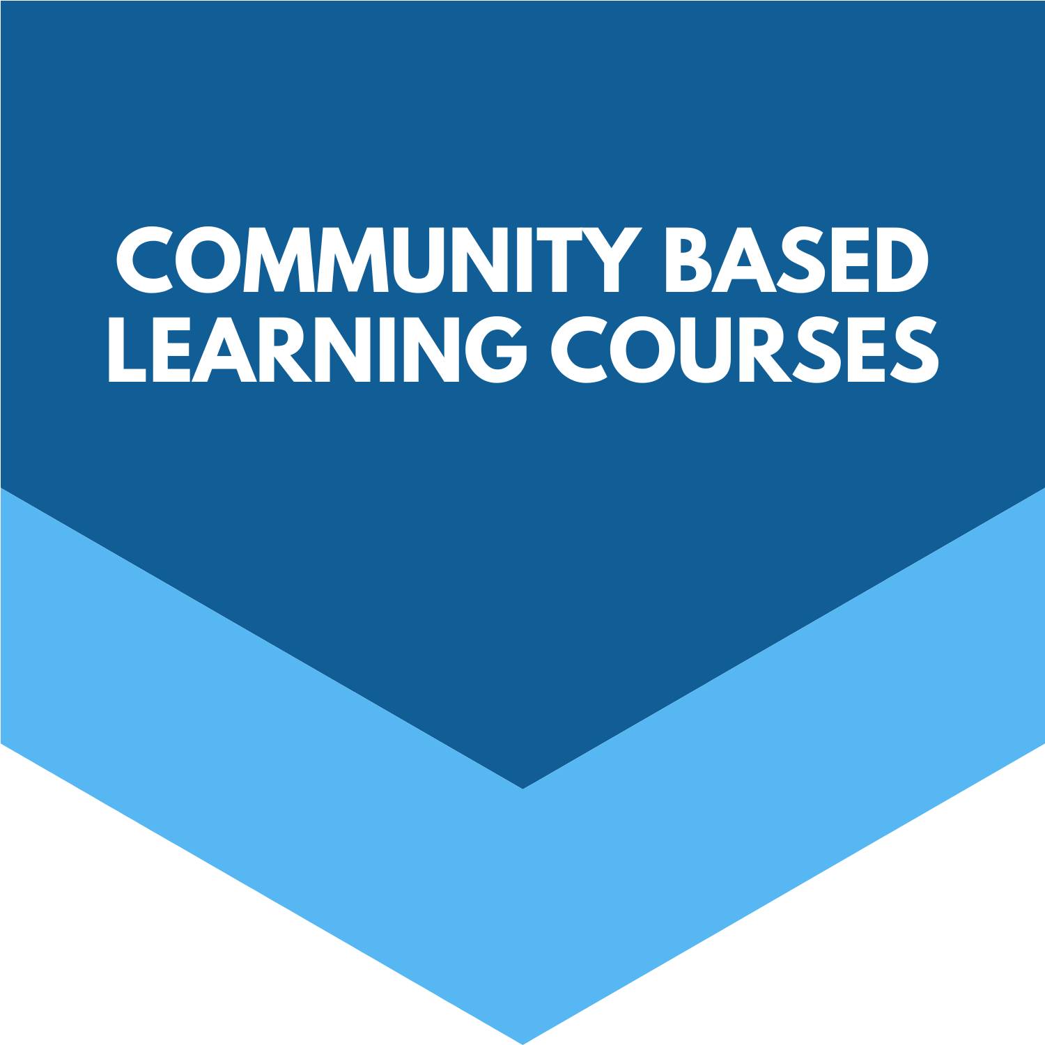 Community Based Learning Courses
